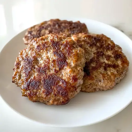 Turkey Breakfast Sausage Patties