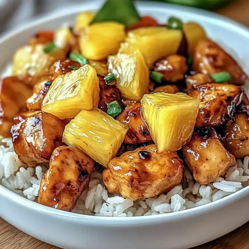 Pineapple Chicken and Rice