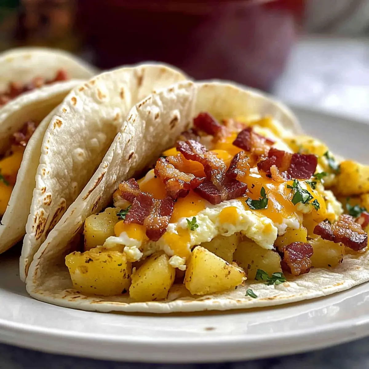 Tasty Baked Breakfast Tacos