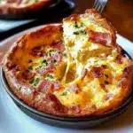 Cheddar & Bacon Dutch Baby