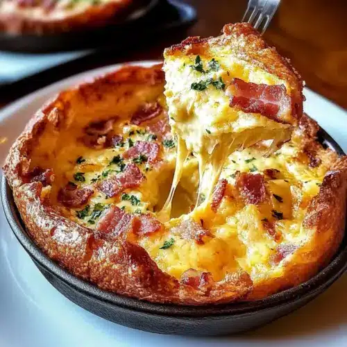 Cheddar & Bacon Dutch Baby