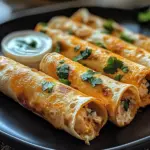 Crispy Chicken Taquitos
