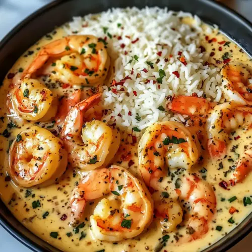 Creamy Garlic Butter Shrimp