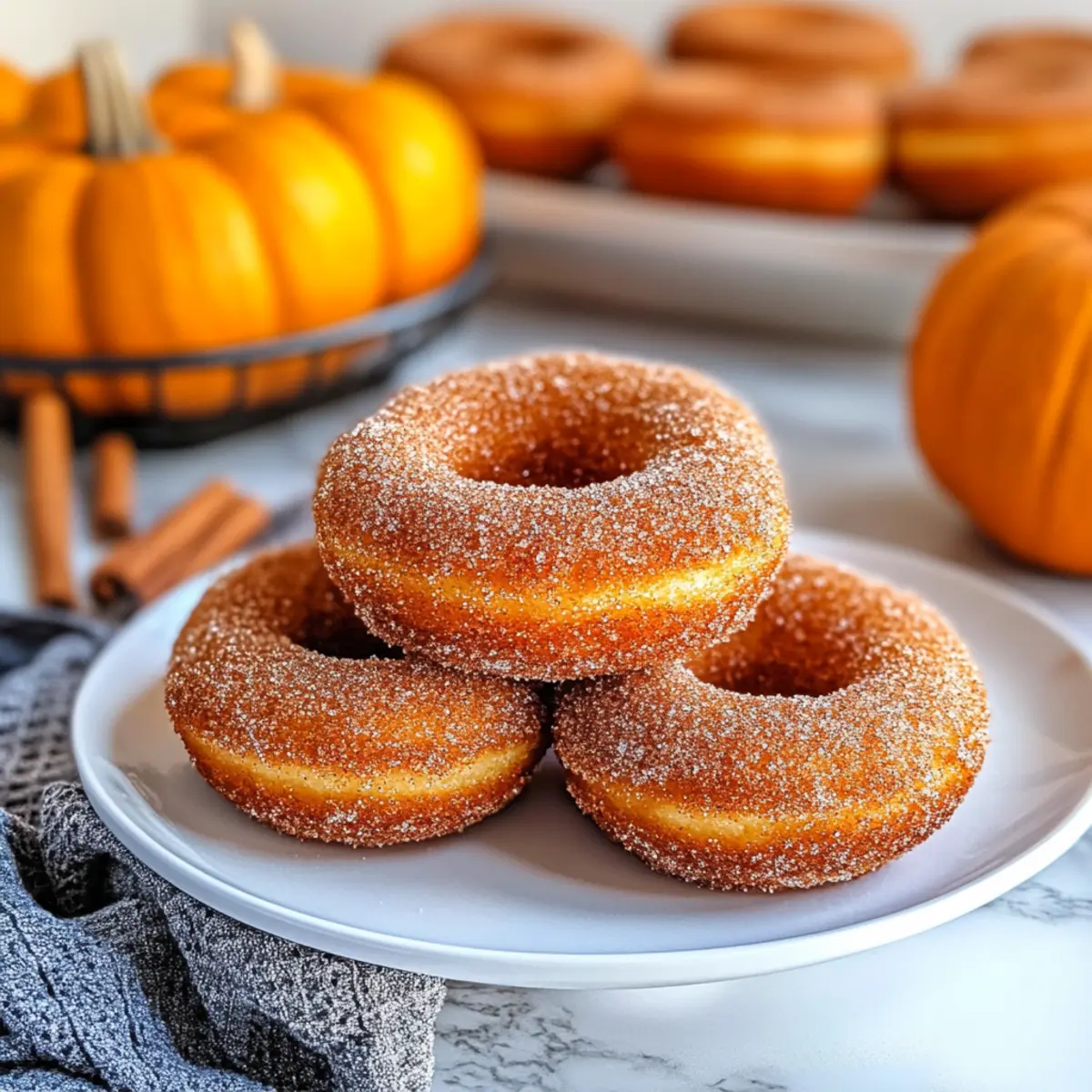 Easy Baked Pumpkin Donuts