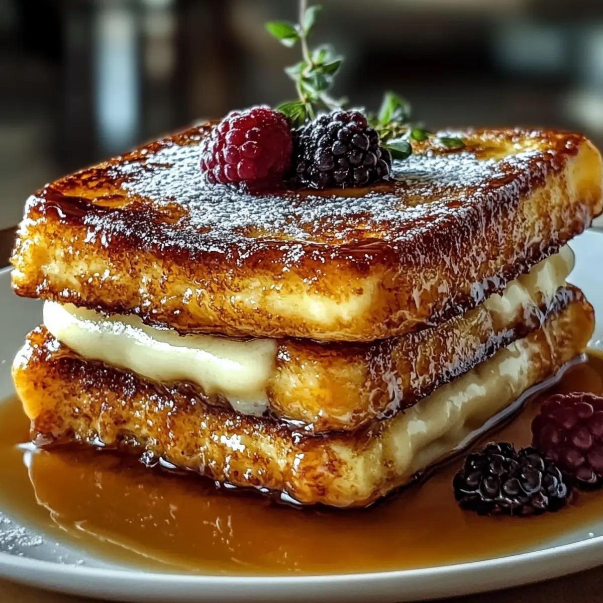 Crème Brûlée French Toast