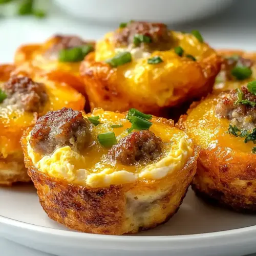 Savory Sausage Egg Bites