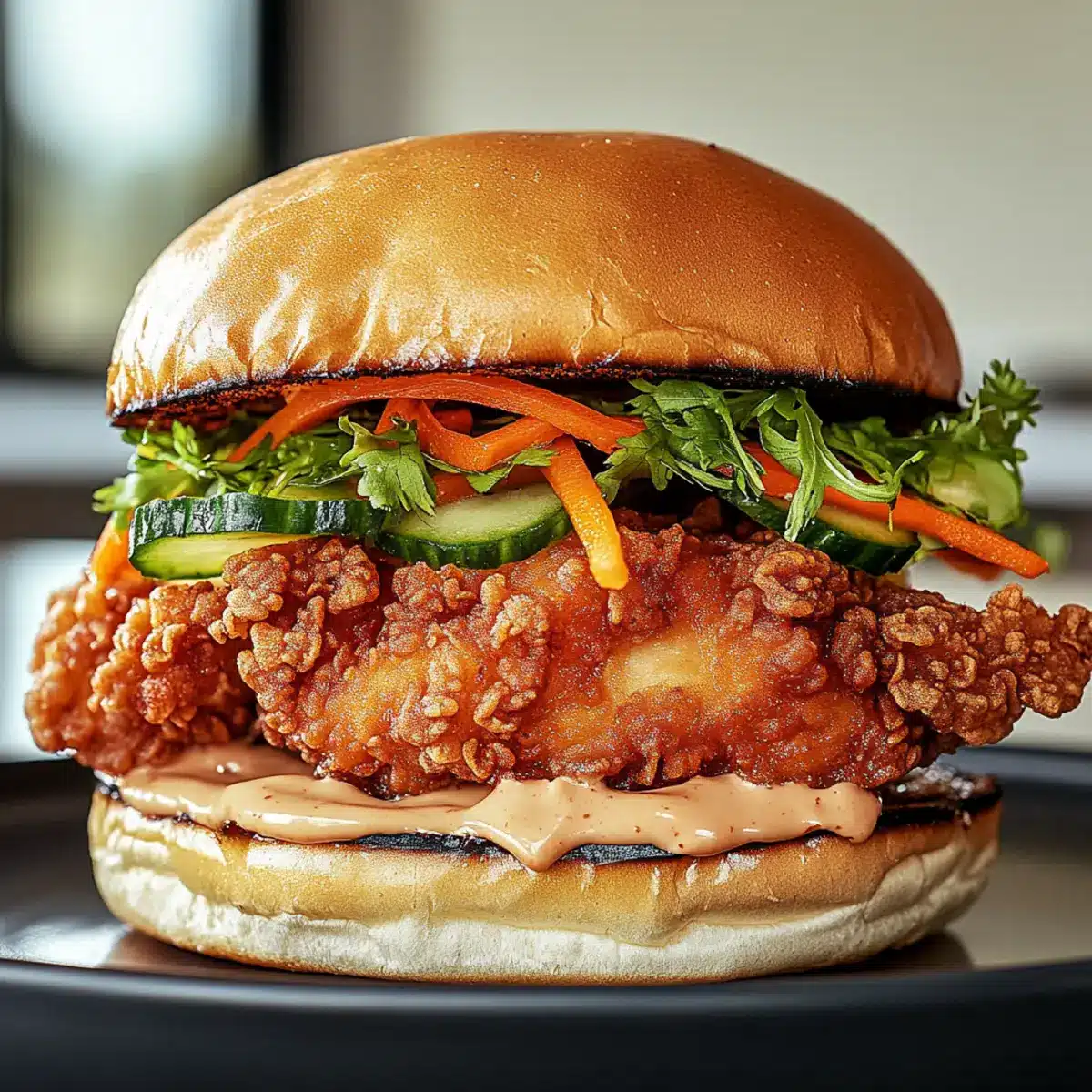 Thai Fried Chicken Sandwich Recipe