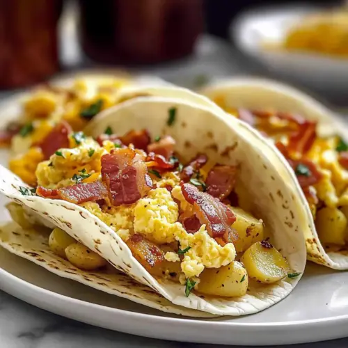 Tasty Baked Breakfast Tacos