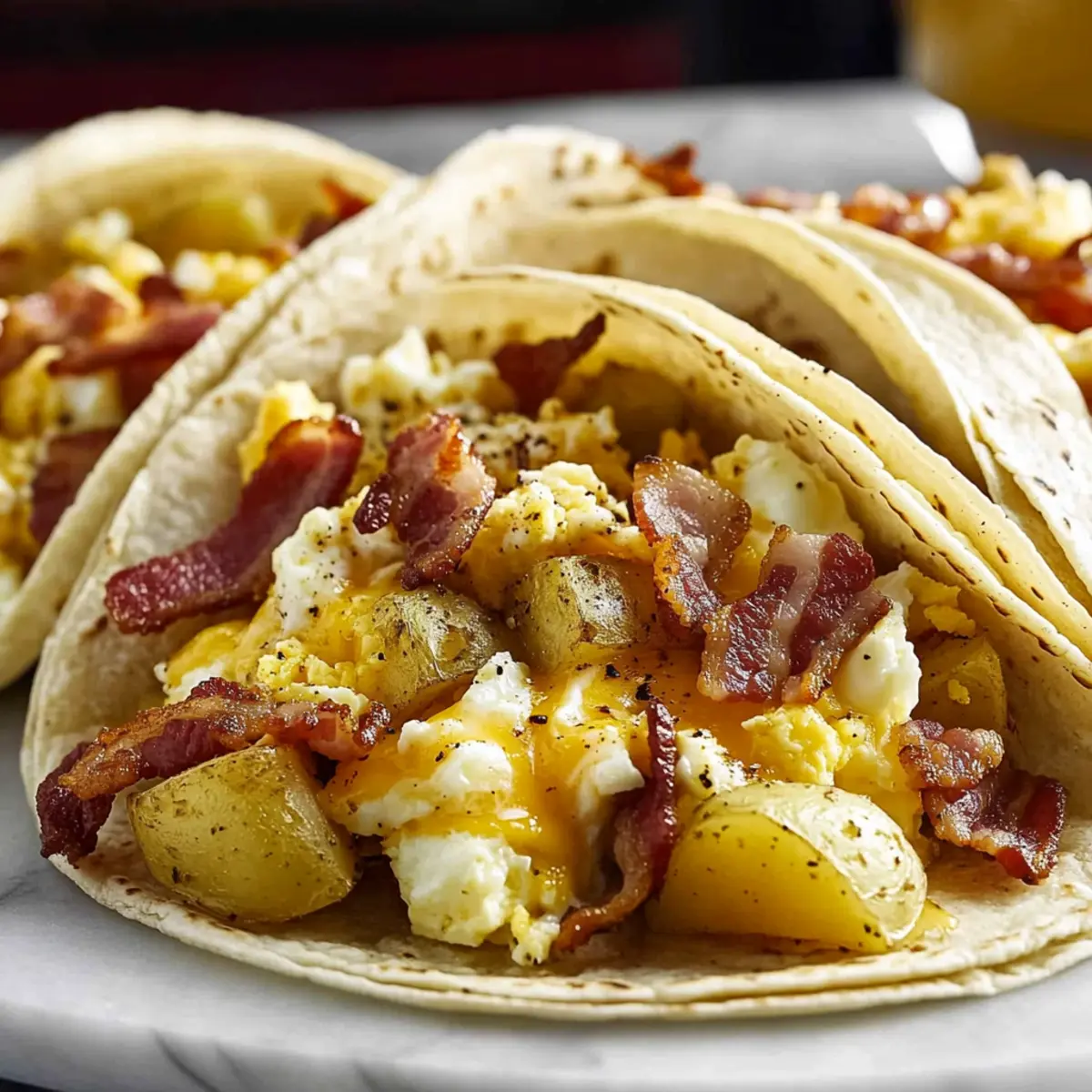 Tasty Baked Breakfast Tacos