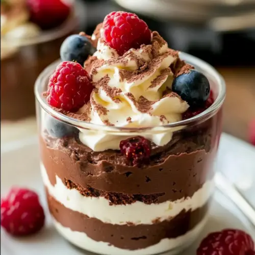 Cottage Cheese Chocolate Mousse