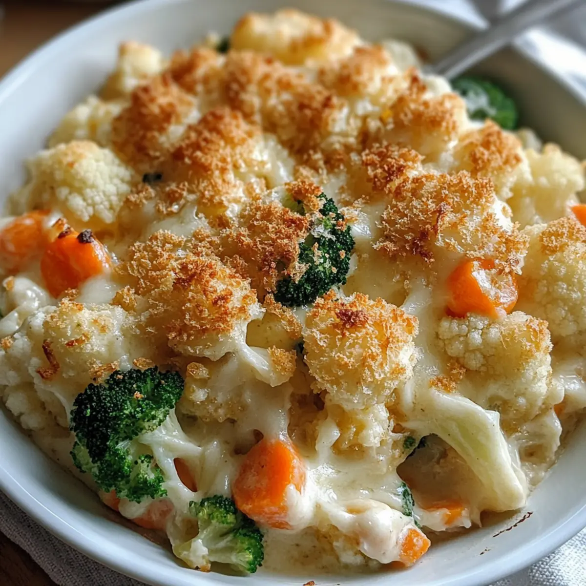 Creamy Winter Vegetable Casserole