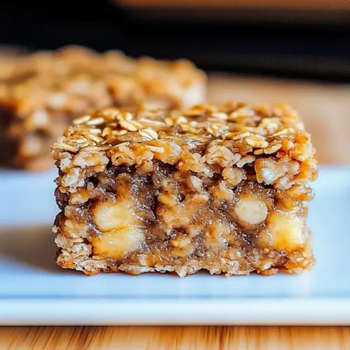 Banana Oatmeal Bars