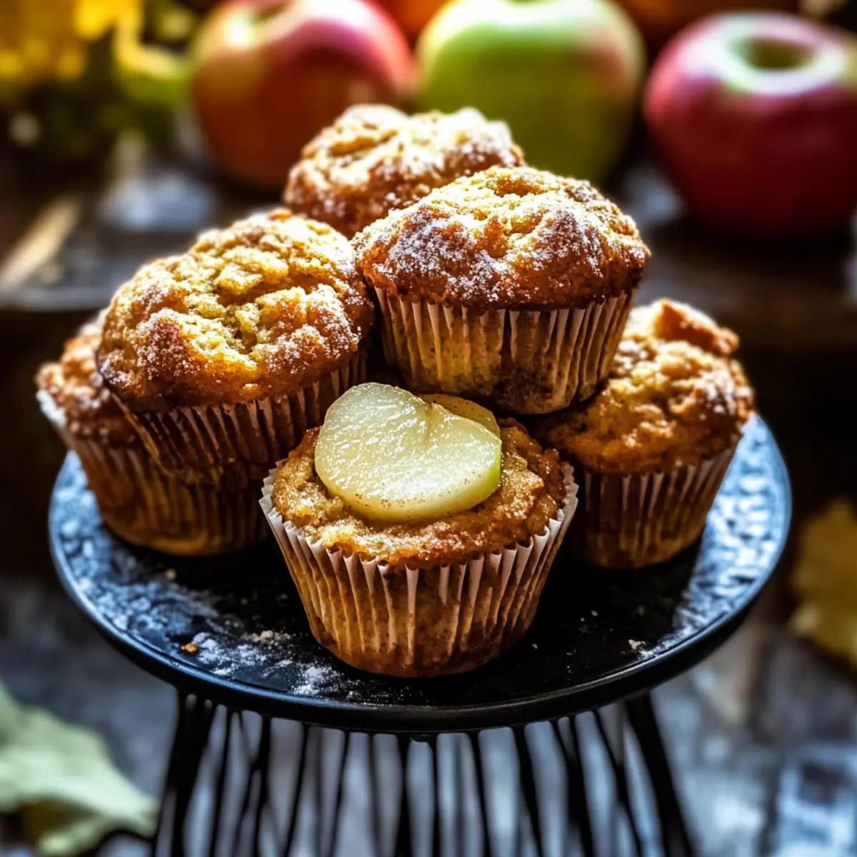 Apple Cider Honey Muffins