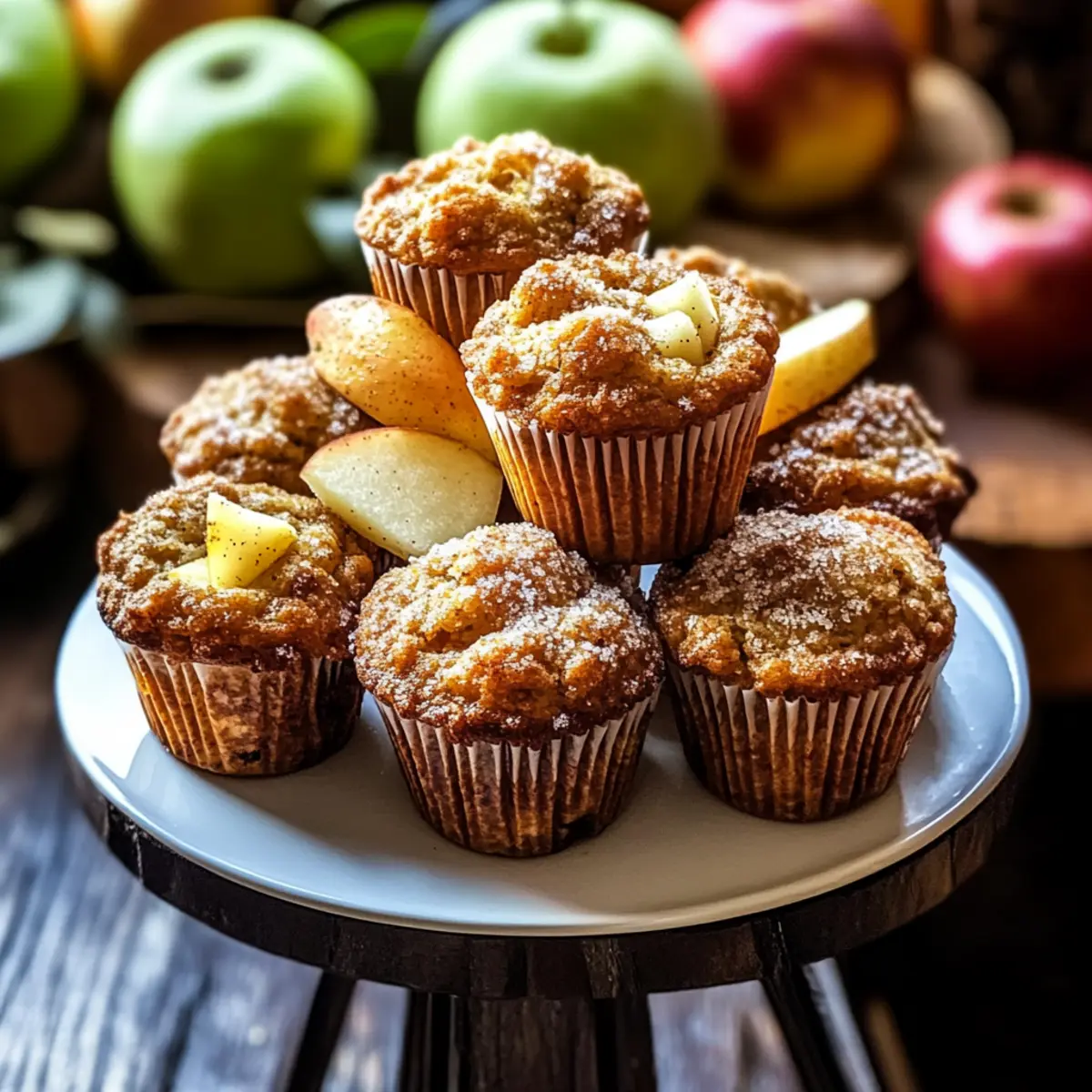 Apple Cider Honey Muffins