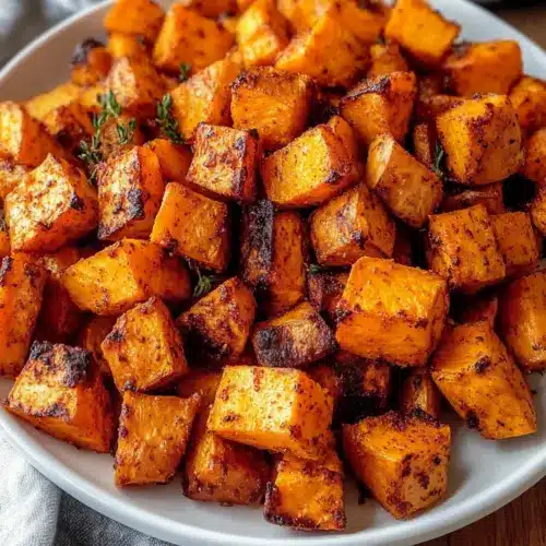 Crispy Air Fryer Sweet Potatoes
