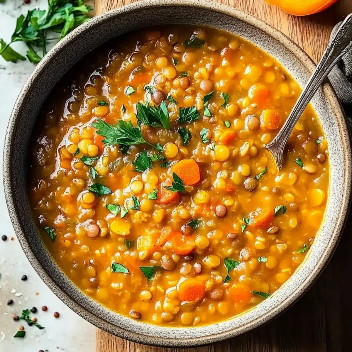 Anti-Inflammatory Lentil Soup