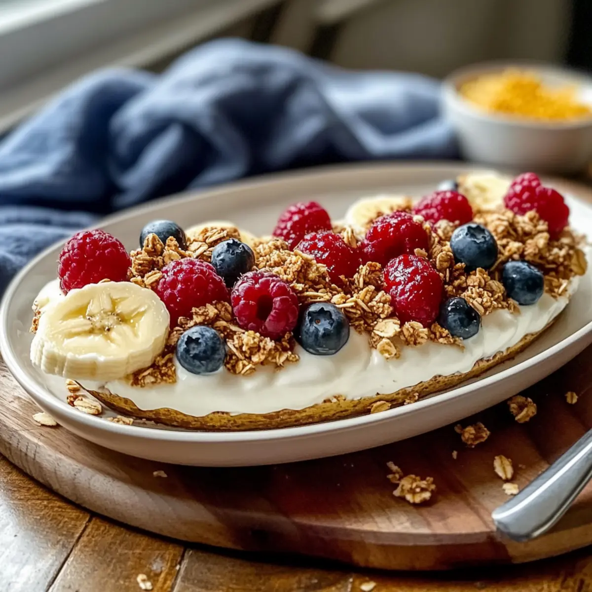 Breakfast Banana Split