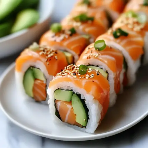 Firecracker Salmon Rolls