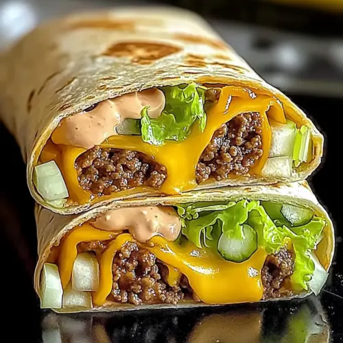 Big Mac Wraps Recipe
