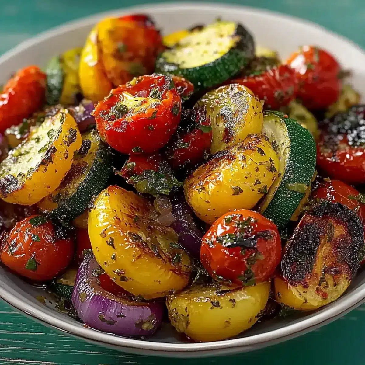 Mediterranean Roasted Vegetables
