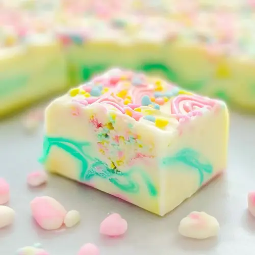 Lemon White Chocolate Spring Fantasy Fudge