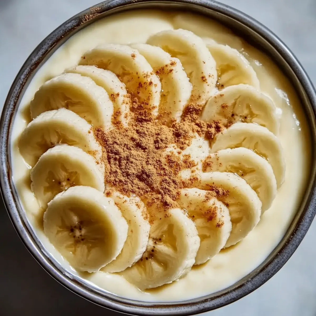 Cottage Cheese Banana Pudding