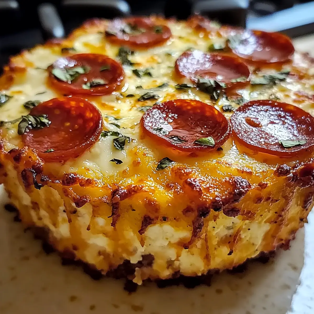Cottage Cheese Pizza Bowl