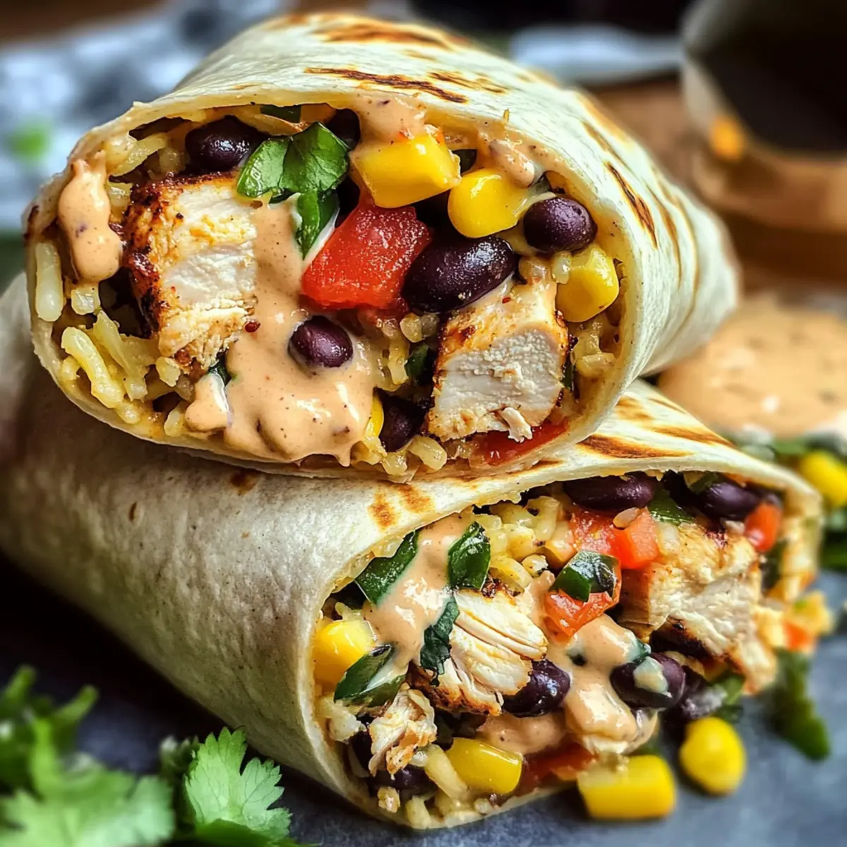 Southwest Chicken Wrap