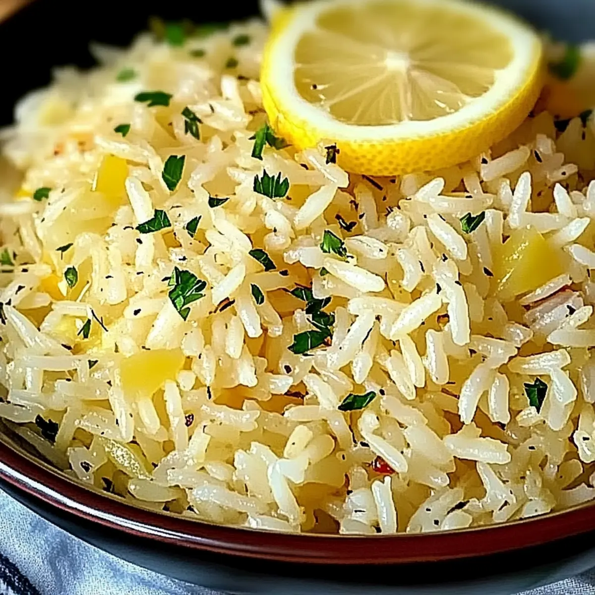 Flavorful Greek Lemon Rice