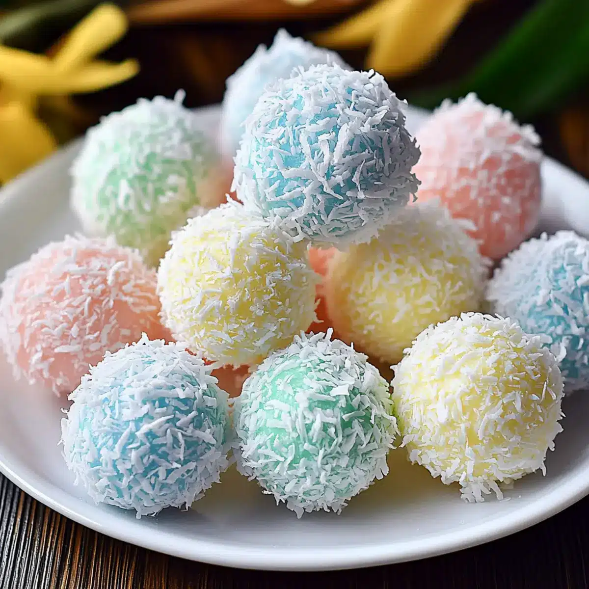 Easter Bunny Coconut Tails