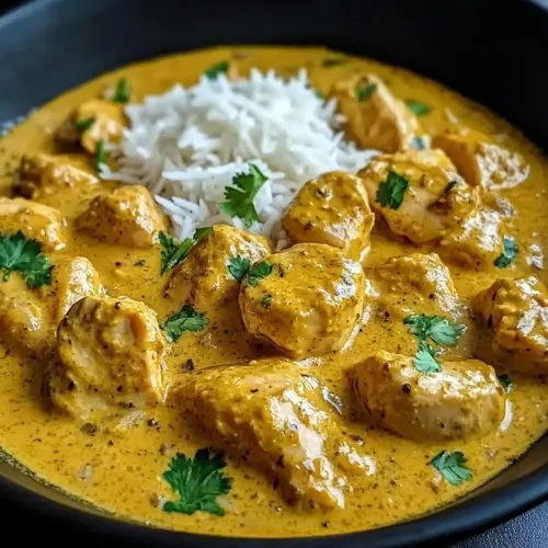 Chicken Korma with Flatbread
