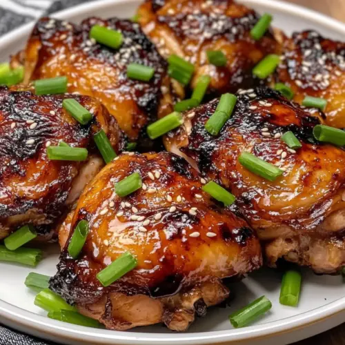 Miso Chicken Thighs