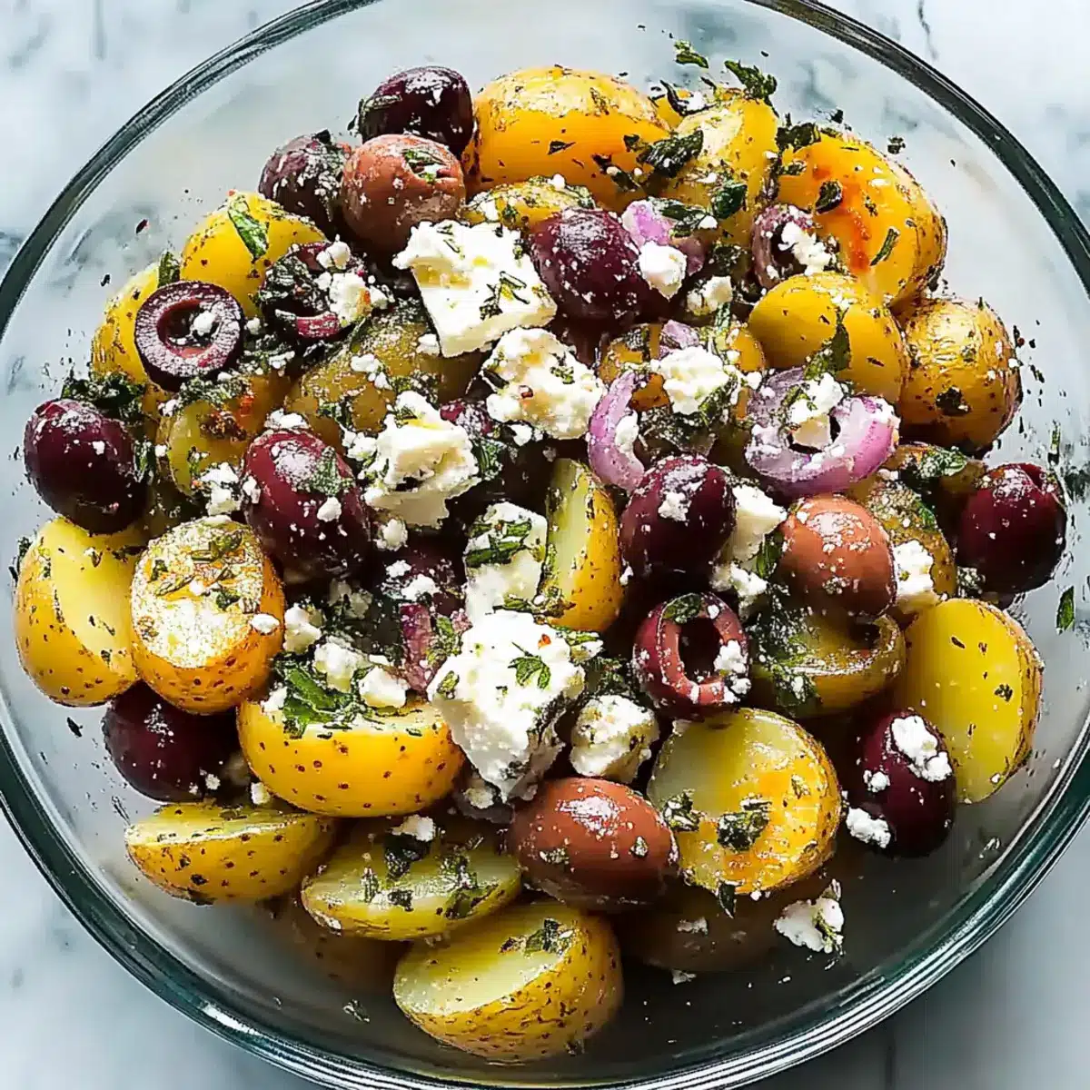 Olive Greek Potato Salad