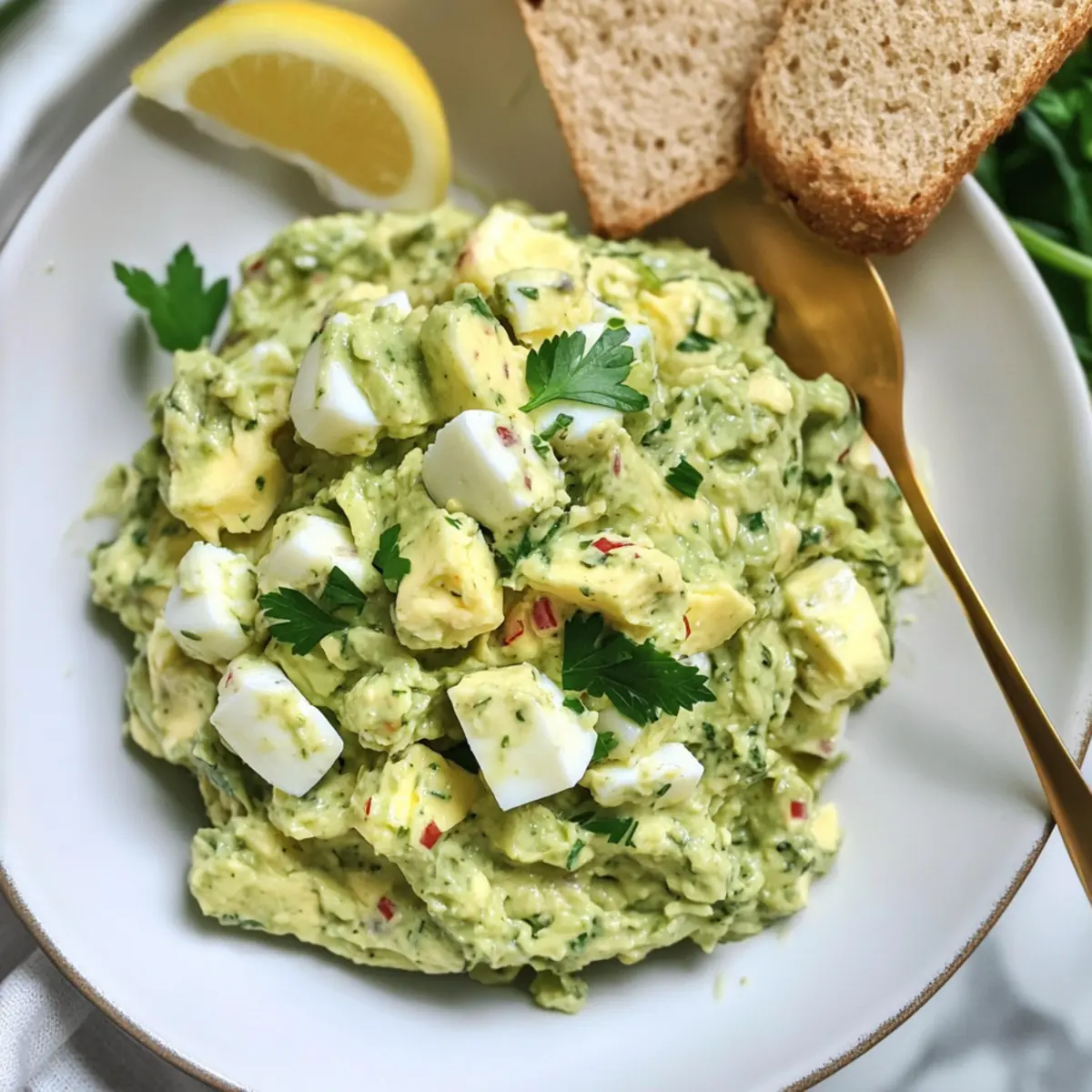 Herby Avocado Egg Salad
