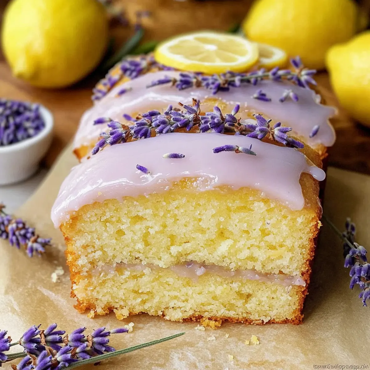 Lemon Lavender Cake