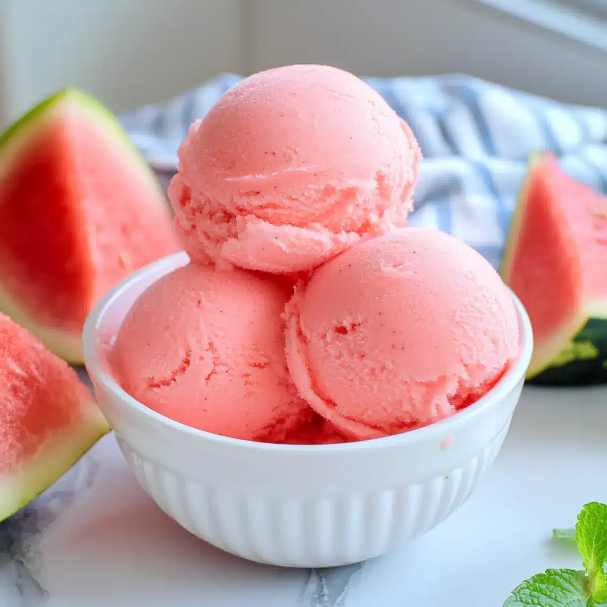 Ninja Creami Watermelon Sorbet Recipe