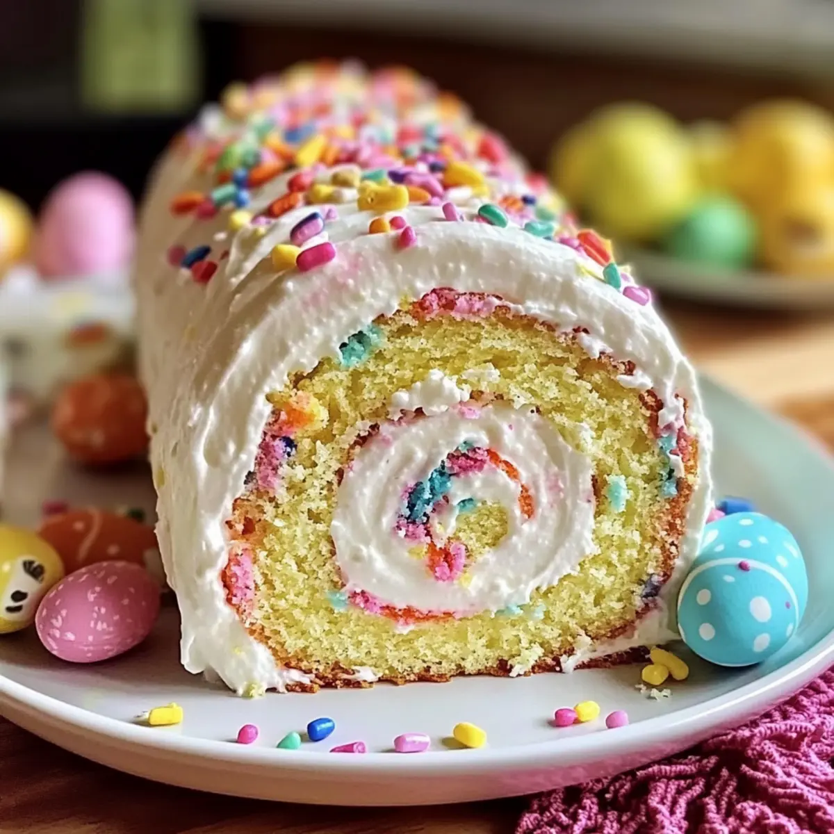 Easter Cake Roll