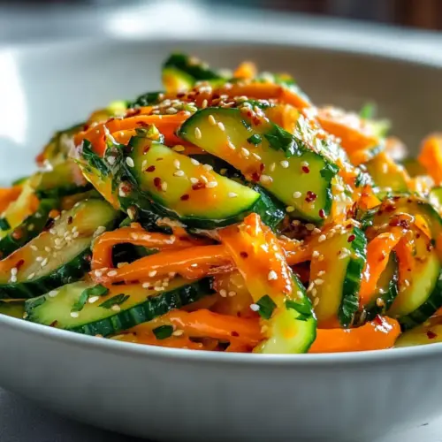 Cucumber Carrot Salad