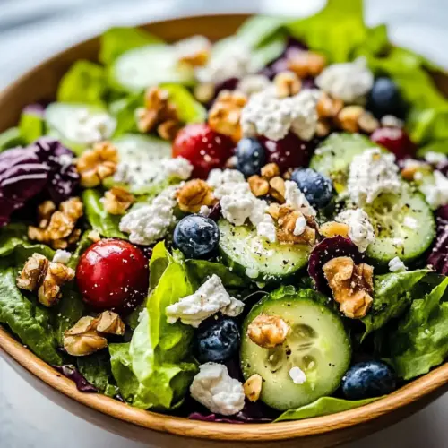 Easter Spring Salad with Goat Cheese