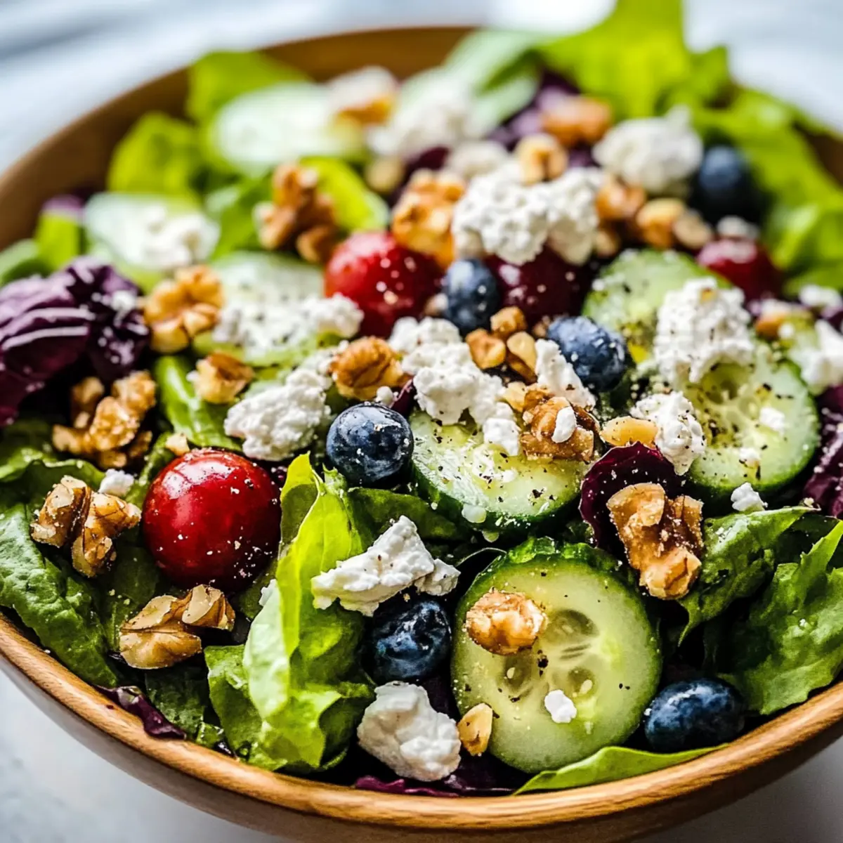 Easter Spring Salad with Goat Cheese
