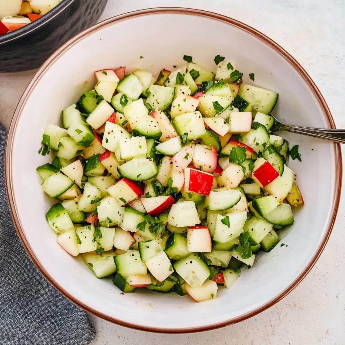 Cucumber Apple Salad